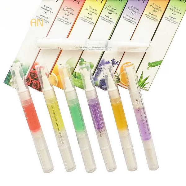 Manicure Nutritional Oil Rotating Nutrition Pen Nail Edge Oil Pen Transparent Nail Polish Anti-Hangnail Exfoliation Nail Moisturizing