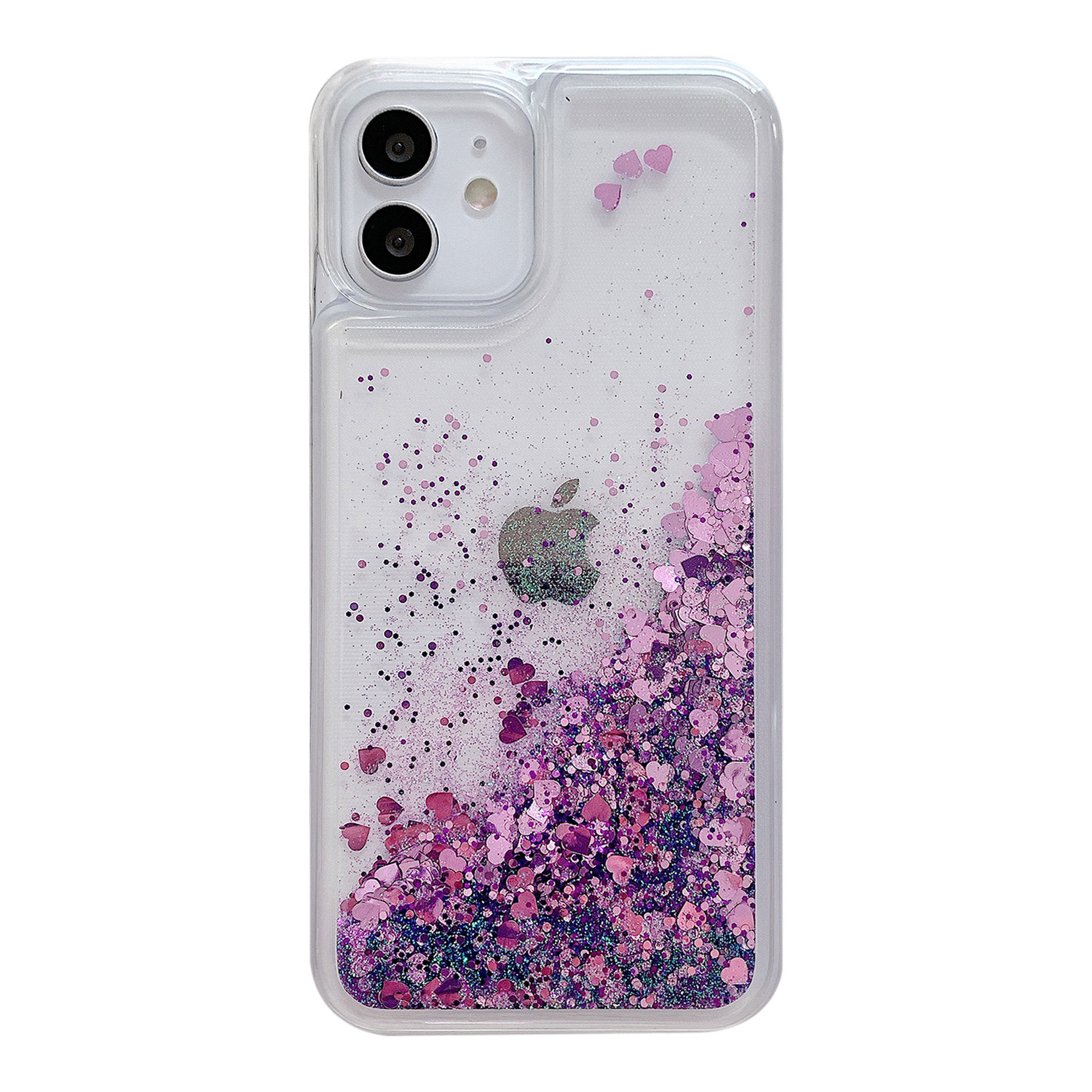 Full Soft Iphone14 Liquid Dynamic Quicksand Shell for Apple 13/12/11/X Quicksand Xiaomi 11 Phone Case