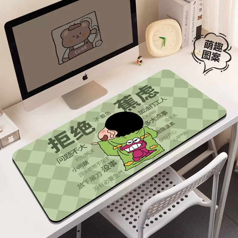 Коврик для мыши большой забавный текст с высоким содержанием лица компьютер стол подушка для ноутбука клавиатура креативный коврик для стола