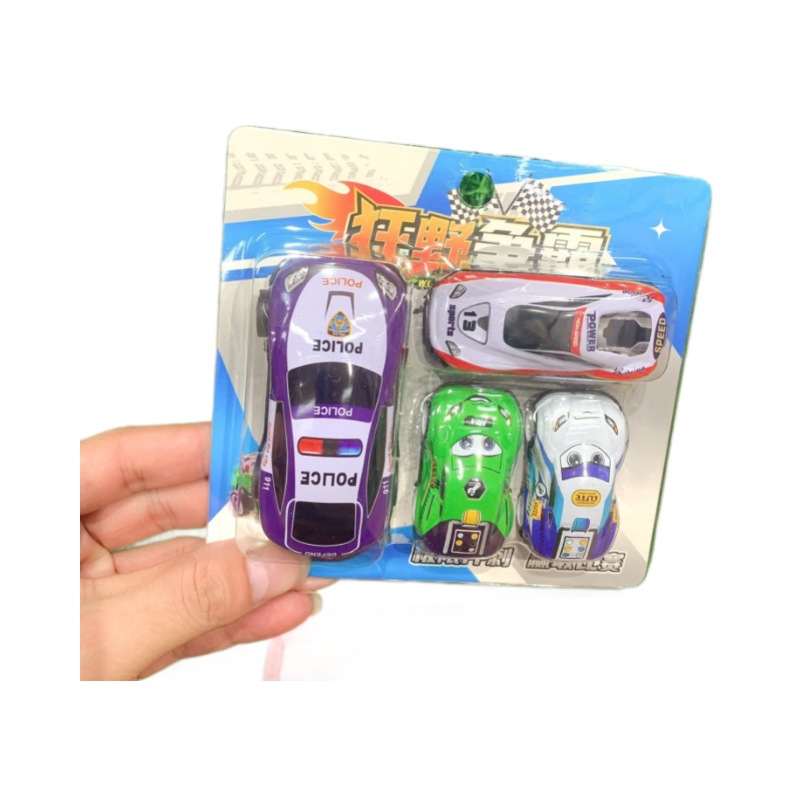 Carros de aleación de acero de acero modelo de simulación de juguetes para niños adornos de caja de carro de carro al por mayor