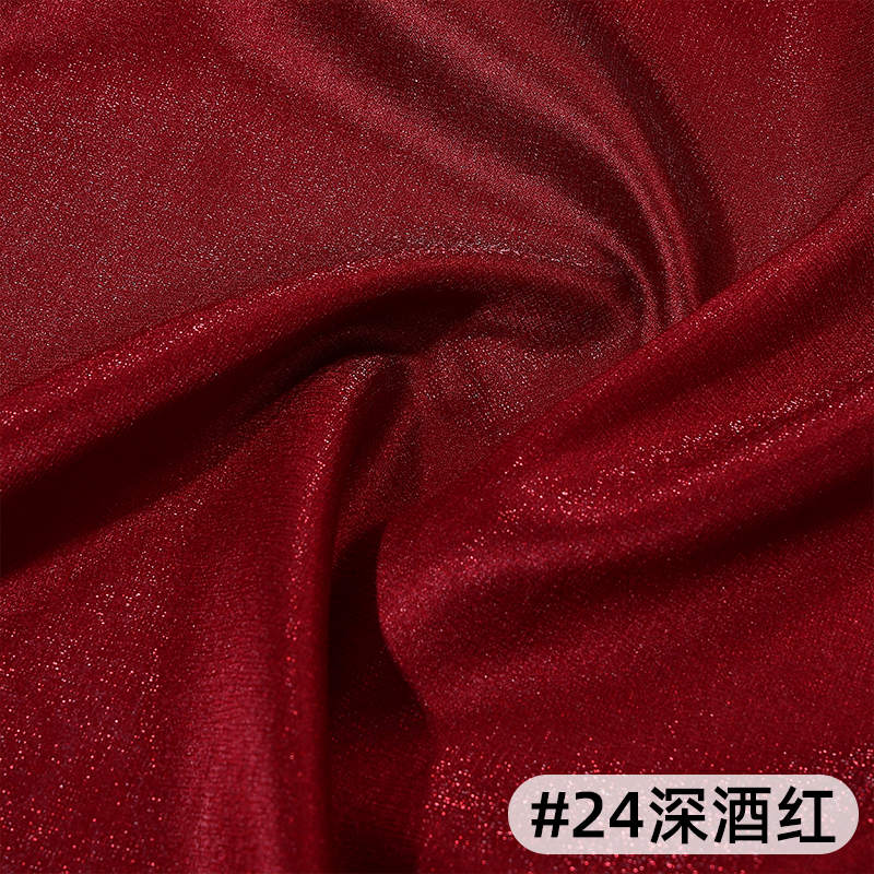 Tela de satén de corteza Tela de satén de textura muscular de brillo Traje antiguo Hanfu Falda de cara de caballo Tela de ropa decorativa de color sólido image 27