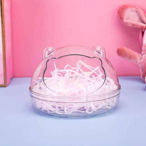 Sure enough, pet hamster golden bear bathroom toilet transparent large bathroom acrylic bath sand tub