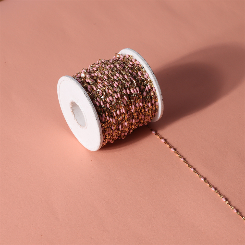 24g Weight Chain Jewelry Making Type Cable Chain/Cross Chain Classification 1 Piece Quantity 316L Stainless Steel Material Color Block Pattern Spring&Summer Season Plating Design Vacation, Classic Style Style 1 Piece 316L Stainless Steel Cable Chain/Cross Chain Chain Vacation Classic Style Color Block 12