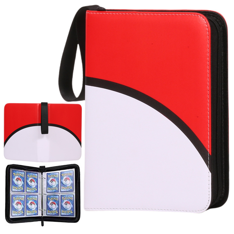 FUENTE fabricante en stock suministro baokemeng juego tarjeta colección libro Magic Baby Tarjeta de cremallera libro de almacenamiento