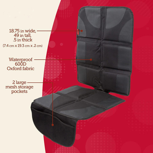 New car seat cushion anti-slip pad child safety seat protective pad black line new seat protective pad anti-wear pad