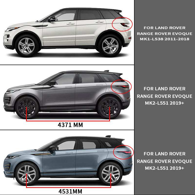 Range Rover Evoque Window visor