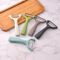 メーカーは陶磁器の皮むき刀の多機能皮むき器のジャガイモの果物のかんなの台所の工具の卸売りを供給します。