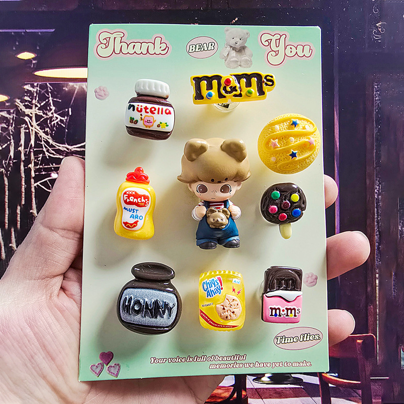 Popular Disney-Themed Clog Shoe Charms, Summer New Favorite Outdoor Streetwear, Cute Dad Detachable Shoe Decorations