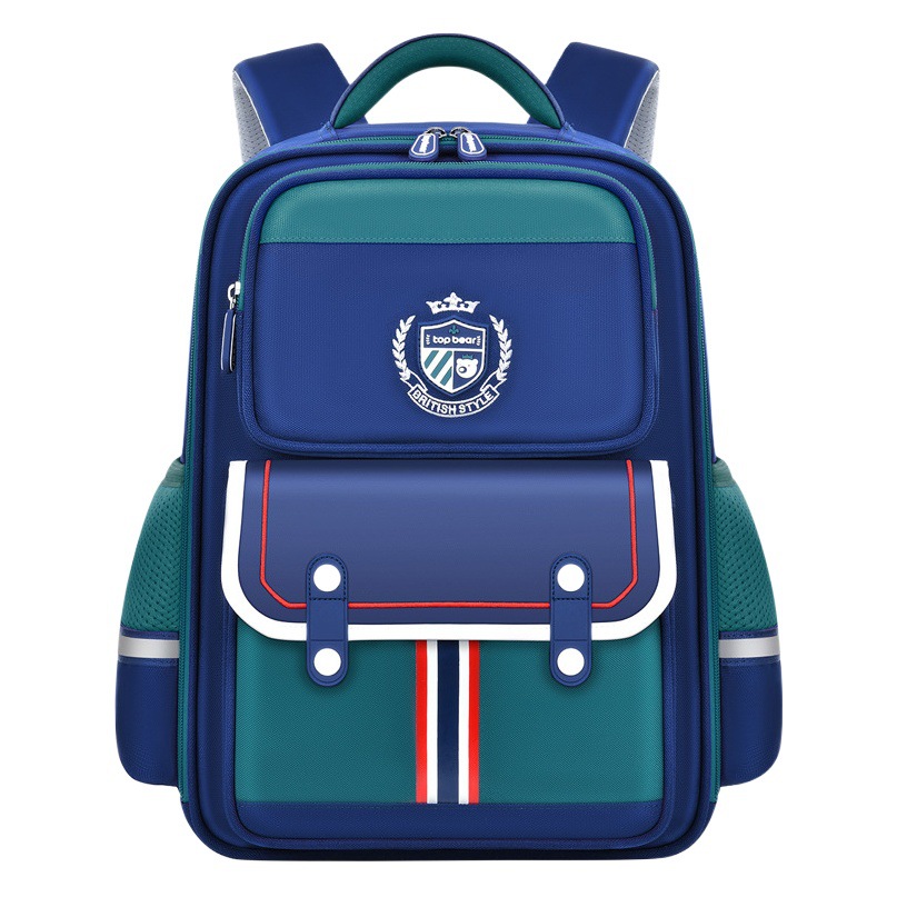 Mochilas escolares genuinas para niños de grado 1-3, niños y niñas, estilo británico, escuela primaria de cuarto, quinto y sexto grado, mochilas escolares ligeras