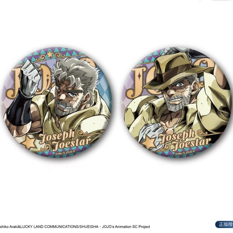 【正版现货】原谷动漫JOJO黄金之风奇妙冒险徽章套组-款3|undefined