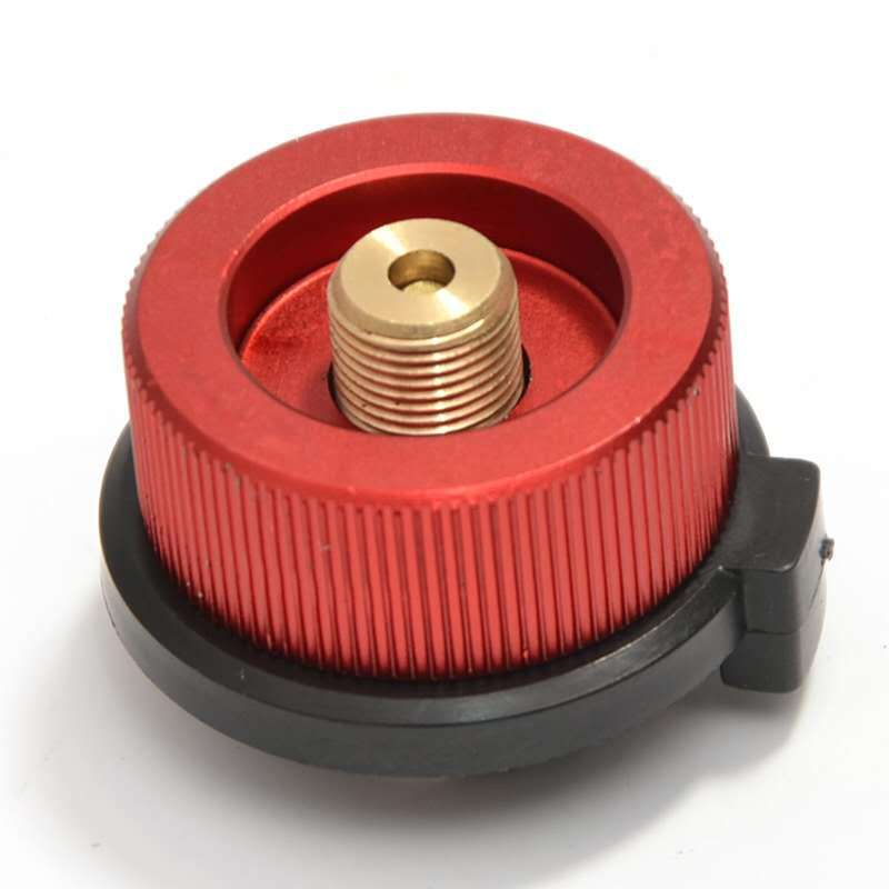 Long Gas Cylinder Adapter for Connecting to a Cassette Stove, Gas Tank Interface Converter for Stoves, Flat Gas Canister, Lightweight and Portable for Outdoor Use