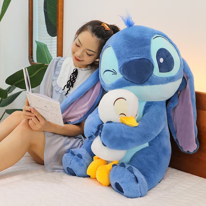 新しいアヒルのスティーディーぬいぐるみ人形子供用ベッドおやすみ人形ガールフレンドの誕生日プレゼントとして|undefined