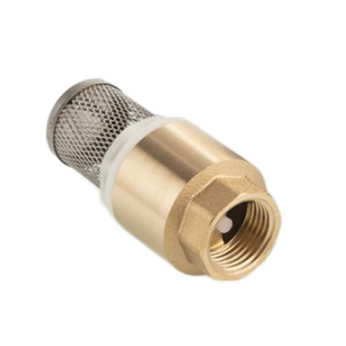 With mesh bottom valve 4 minutes 6 minutes 1 anti-backflow brass valve straight-through filter copper core vertical check valve check valve