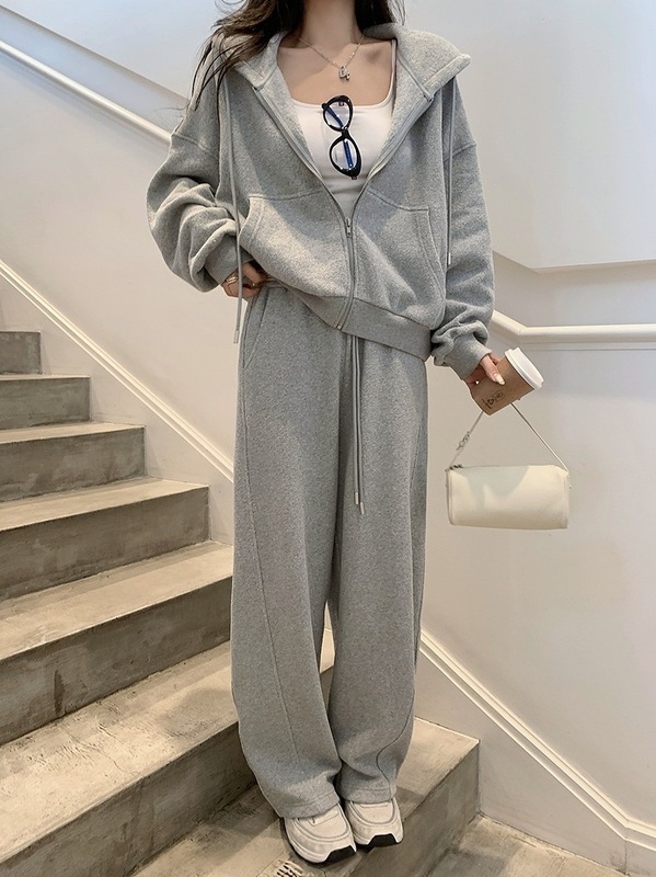 Lilylikes"长期松弛主义"主推B入版型舒适卫衣卫裤套装|undefined
