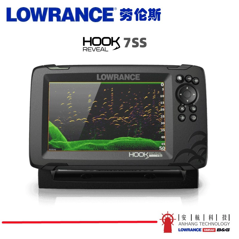 Lawrence Lowrance HOOK Reveal 7X 7TS Звук Рыбацкая Роуд Yahai Рыбалка