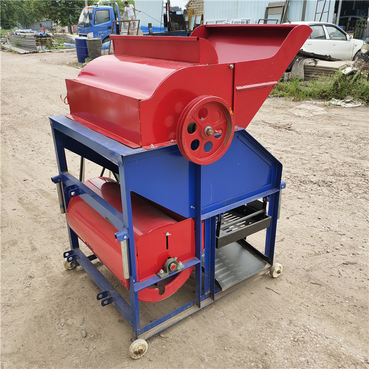 全自动新款花生摘果机  小型干湿两用果子去秧机 自动装袋打果机