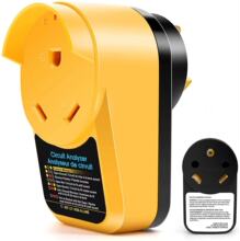 厂家直供 RV Surge Protector 房车 30A 浪涌保护插头电路分析仪