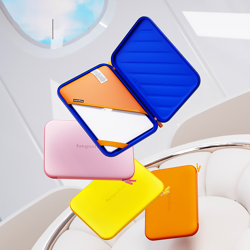 Kewuku computer liner bag 14 inch 16 inch lightweight fashion new multifunctional zipper flat iPad storage bag