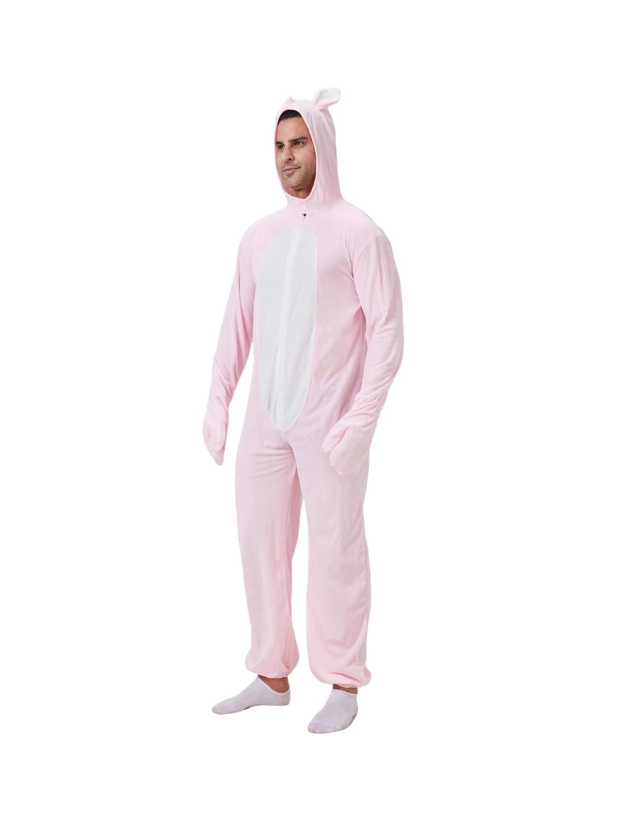 cute fuchsia rabbit for men and women