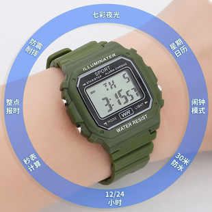 SKMEI�r�����W�������\����ӱ��๦�ܷ�ˮҹ��С���α��ֱ����