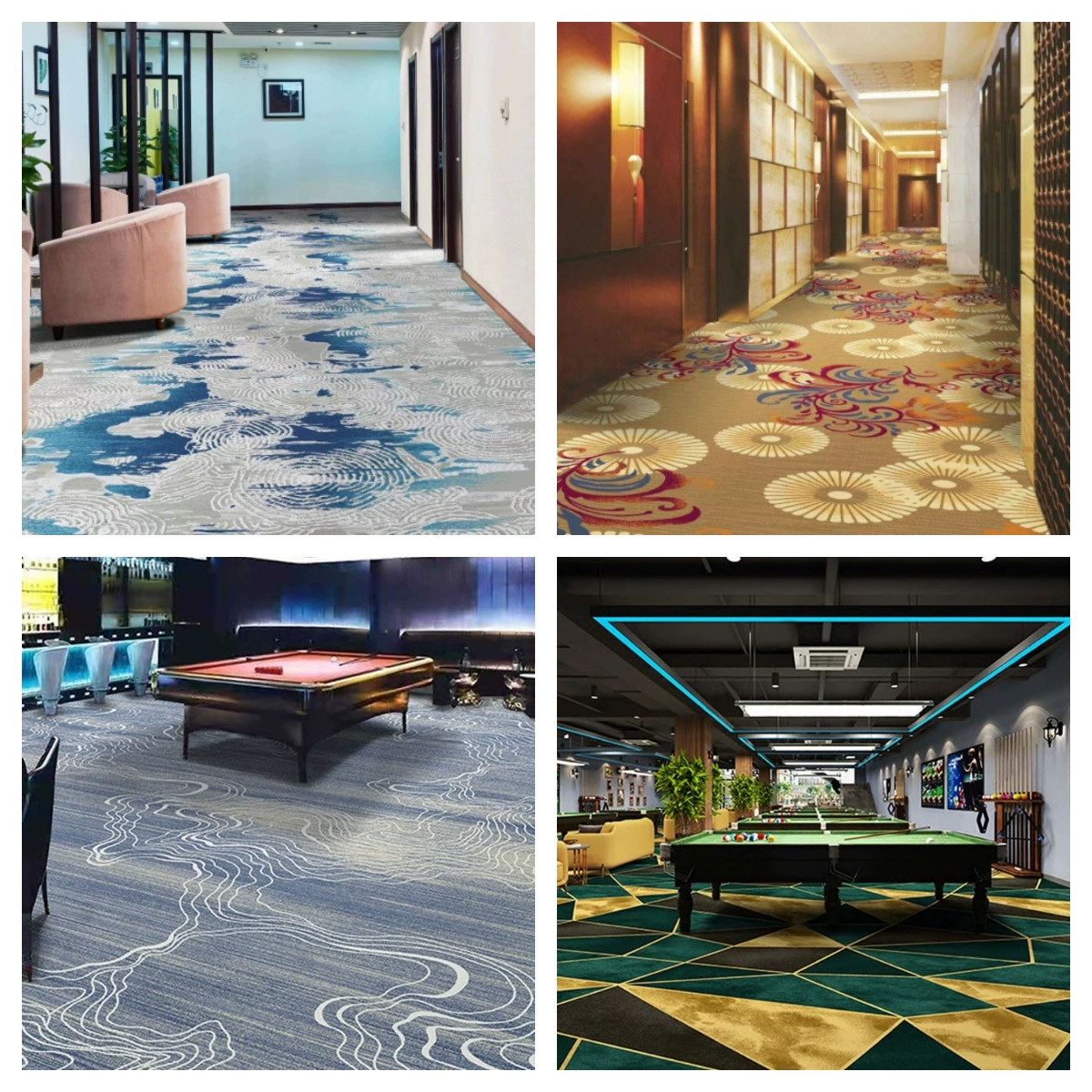 Table carpet, wear-resistant pool for pool hall, 450 gram, polyester, increased thickness