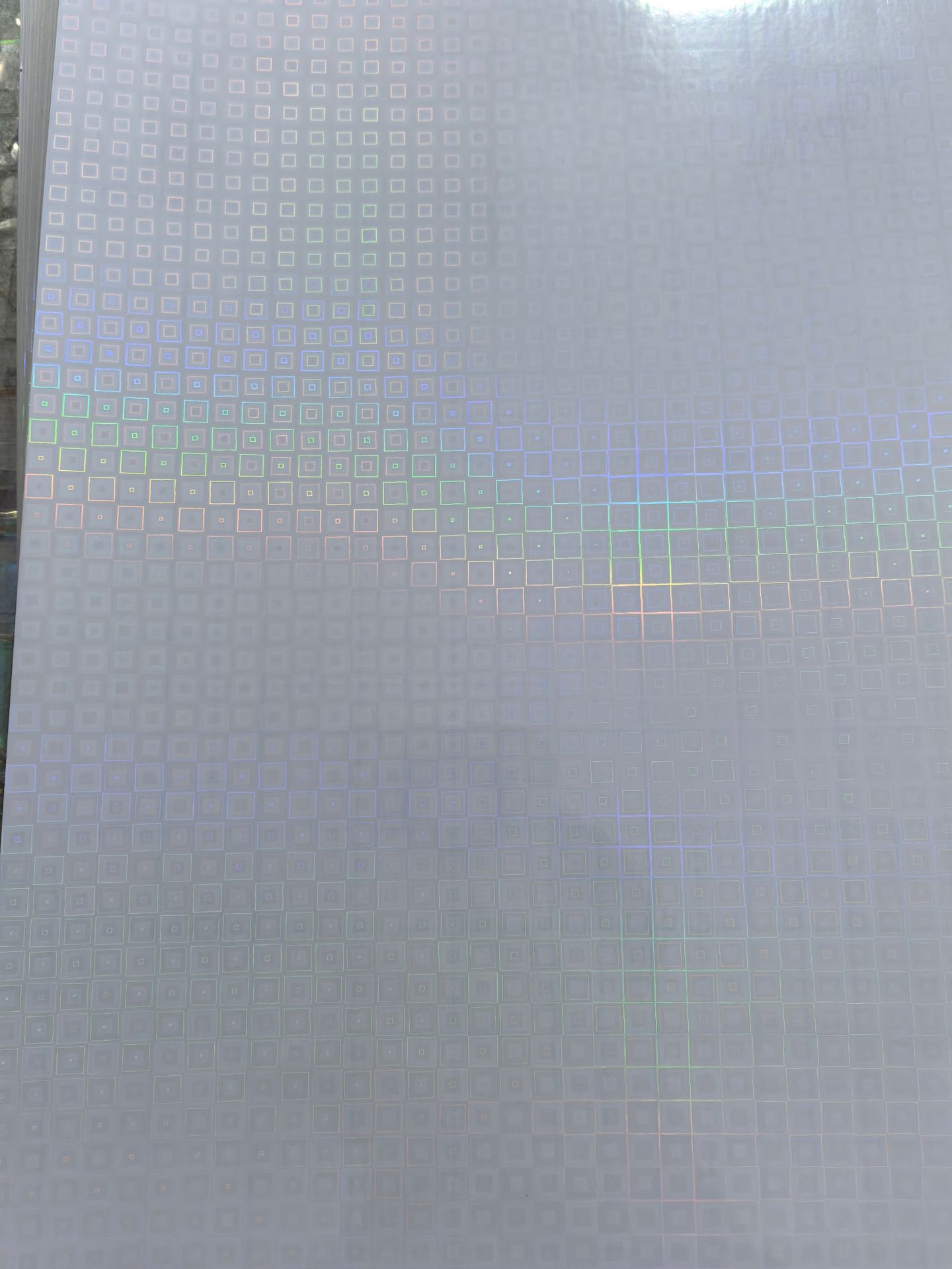 Película láser holográfica autoadhesiva en frío película opaca impermeable a prueba de arañazos película protectora de espécimen fotográfico