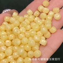 俄蜜蜡直切散珠 蜡质浓郁  颗颗精修  尺寸5.5m 可任意搭配