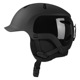 Matt black with glossy black