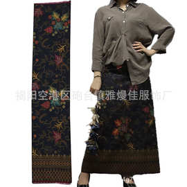批发云南西双版纳傣族服饰女傣裙隆基裙缅甸泰国马来西亚筒裙隆基