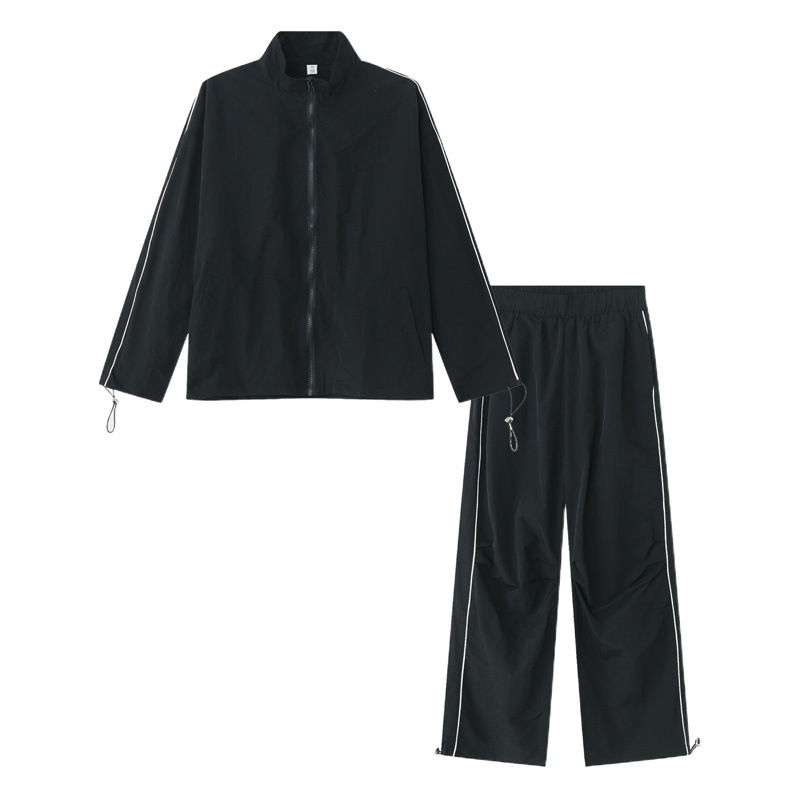 Mtlclothes ropa de los hombres | 2023 primavera nuevo casual coreano chaqueta deportiva pantalones sueltos