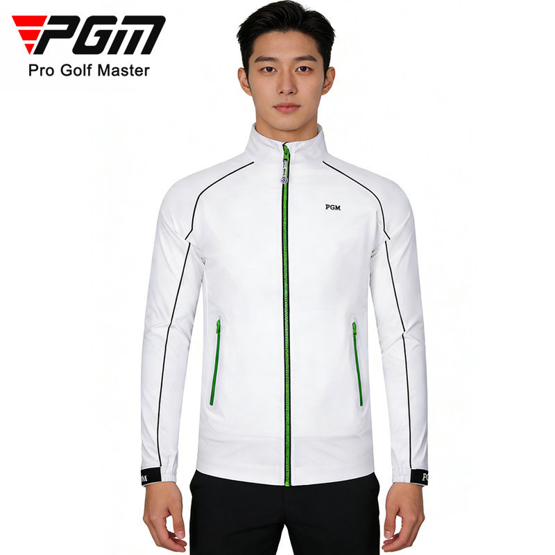 Pgm Golf Clothing 2026 New Men's Waterproof Jacket Spring and Autumn Clothing Long-Sleeved Tops Men's Clothing