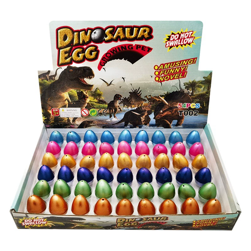 Детская пропитая водой инкубация яиц динозавра Яйцо игрушка водопоглощение расширение деформация большая, средняя и маленькая инкубация модель раннего образования