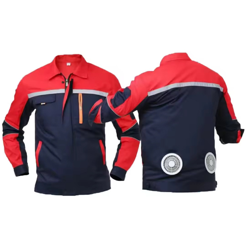 Long-Sleeved Air-Conditioned Clothing for Outdoor Work & Waterproof Workwear Cooling Clothing