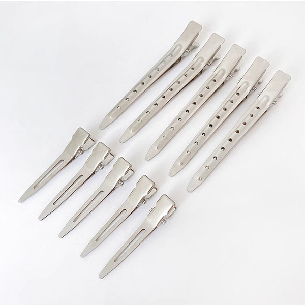 4.5 Style -shaped hairdressing duckbill holder hand push ripple clip…