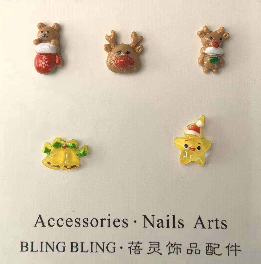 圣诞用品铃铛熊饰品配件美甲饰品批发装饰创意美国0003.jp