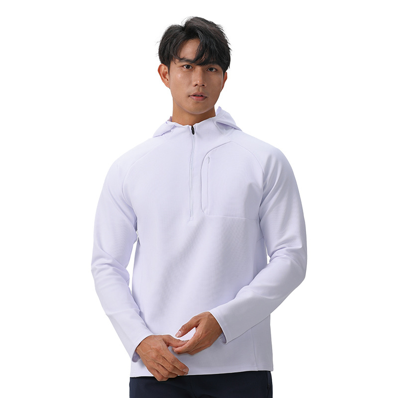 Dijia mismo estilo chaqueta de los hombres de otoño e invierno nuevo negocio moda ropa deportiva casual chaqueta con capucha delgada