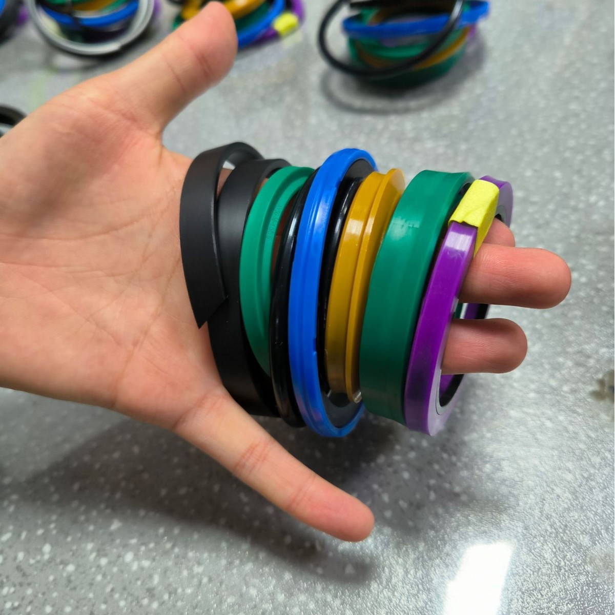 多种型号挖机油缸修理包支腿伸缩支腿主油缸 臂架密封包厂家直供