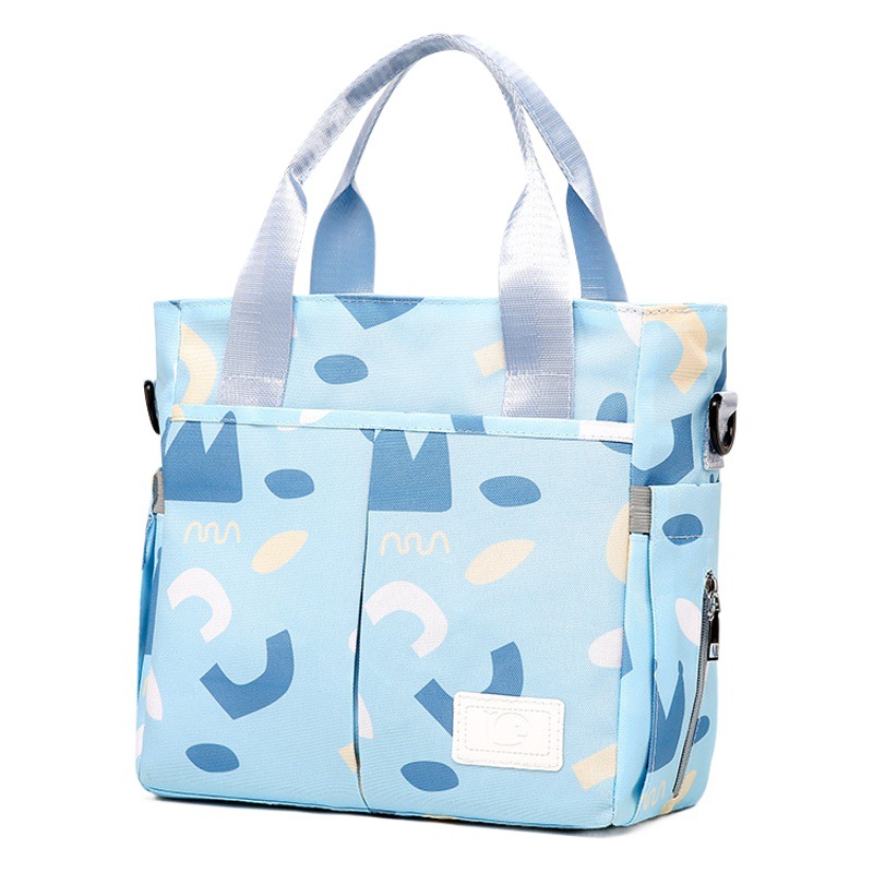 Bolsa de momia Portátil Bolsa de hombro crossbody de corta distancia diaria bolsa de madre ligera bolsa de gran capacidad de separación húmeda y seca bolsa materna e infantil