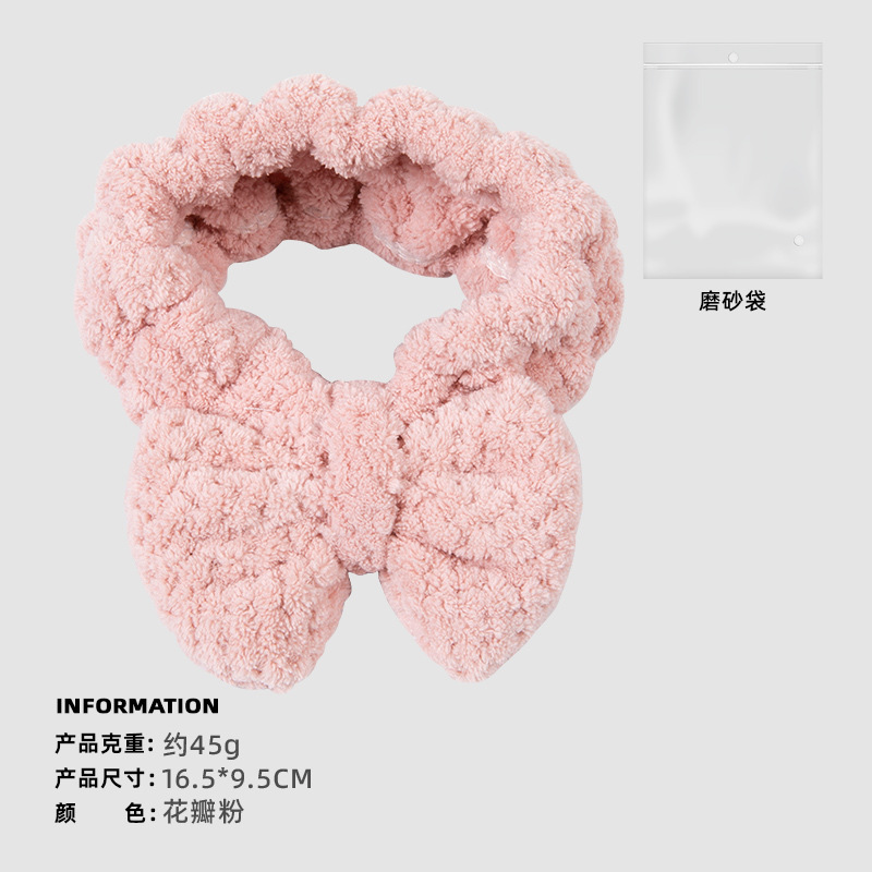 Cara de lavado de pelo banda piña Plaid arco cara lavado deportes maquillaje pelo banda femenina estilo japonés dulce al por mayor tocado