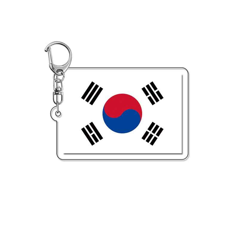 Llavero Conmemorativo de Acrílico de Acrílico Decorativo para Fanáticos del Fútbol y Recuerdos de Viaje