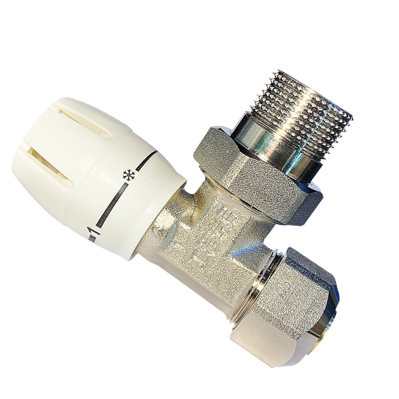 Radiator Ming Zhuang Thermostat valve 1620 Ferrule Thermostatic valve Total copper 4 6pert Underfloor heating backpack