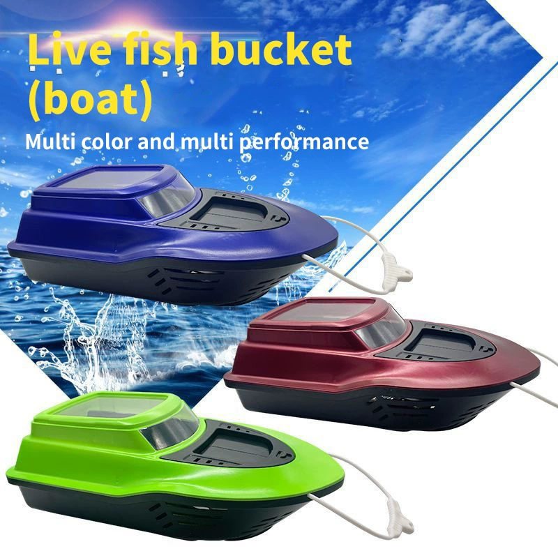 Приманка для лодки для рыбалки в потоке, ведро для живой рыбы, маленькая яхта, ведро для живой рыбы, защита рыбы, рыболовные снасти на складе