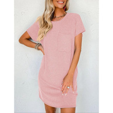 U 73710 Striped Pocket Dress ���ƿڴ�����ȹ�羳����ͨ��