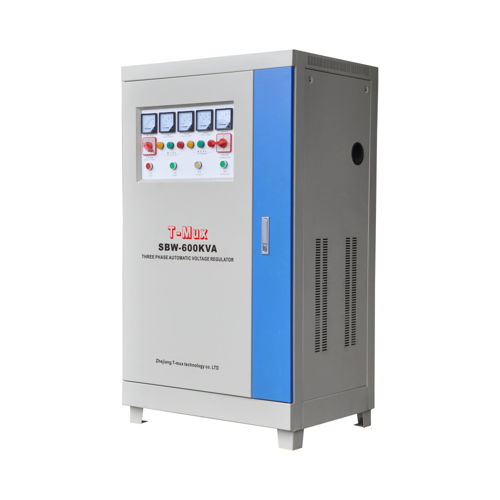 TMUX天沐斯三相全自动补偿式大功率稳压器分调式SBW-600KVA