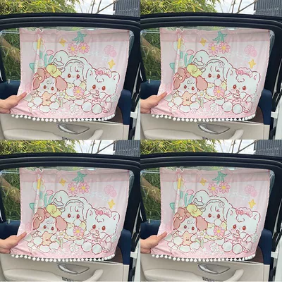 Protection and Heat Insulation for Cars, Car curtains - mi-ke-universal-style-thick-sunshade-4-pieces-universal-style