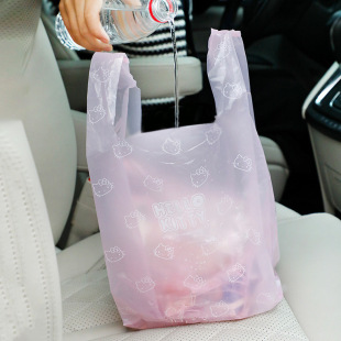 Desktop Small Garbage Bag small size Cat Feces Trash Bin Office Home Car Thickened Disposable Mini Self-Adhesive Bag