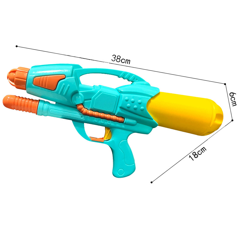 儿童单喷头打气压水枪450ML夏季戏水亲子互动对战滋水枪玩具批发