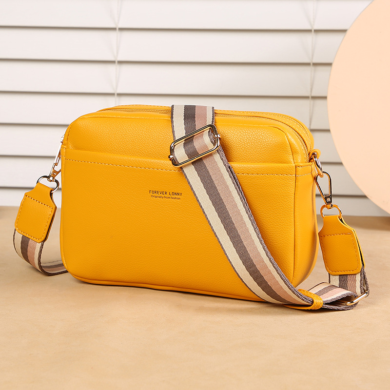 LONNY bolso de mujer de moda 2023 nuevo comercio exterior transfronterizo color sólido PU bolsa de mensajero Bolso pequeño de las mujeres bolso de hombro de las mujeres