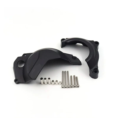 2 024 450MT motorcycle engine protection cover is suitable for spring breeze 450MT heat dissipation protection cover (Motosiklet ləvazimatları və aksesuarları) - black