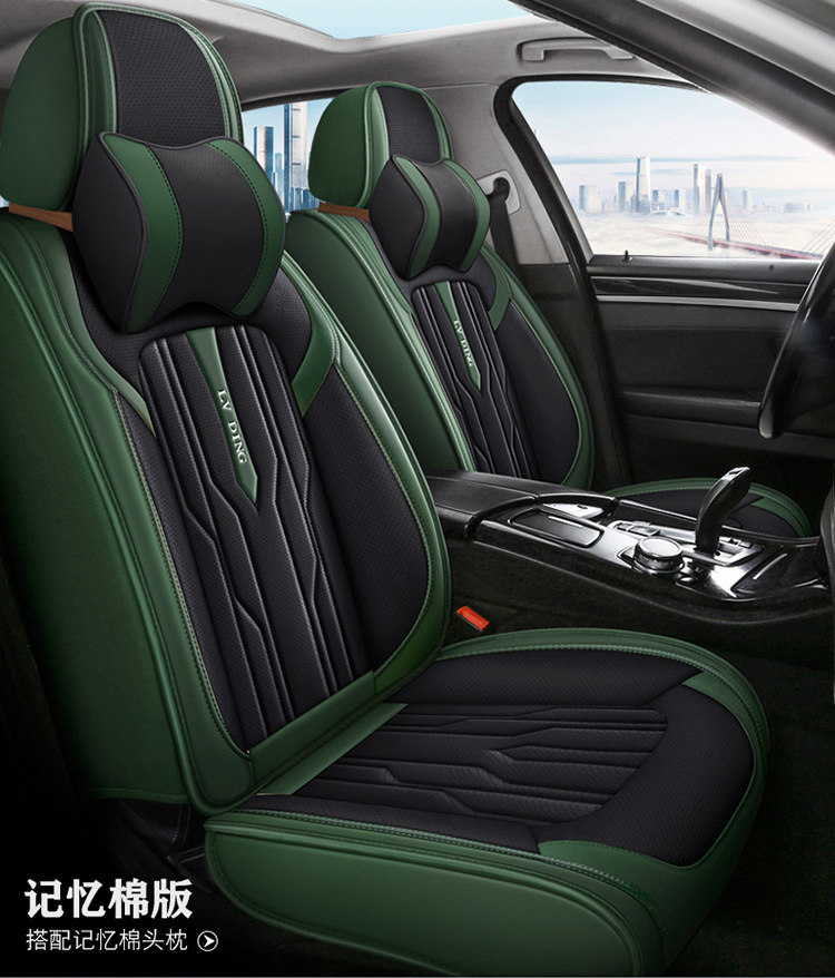 Hot-Selling Wholesale All-Season Seat Cushions 3D Full-Surround Car Seat Covers Full Leather Sedan Seat Covers Manufacturer Wholesale